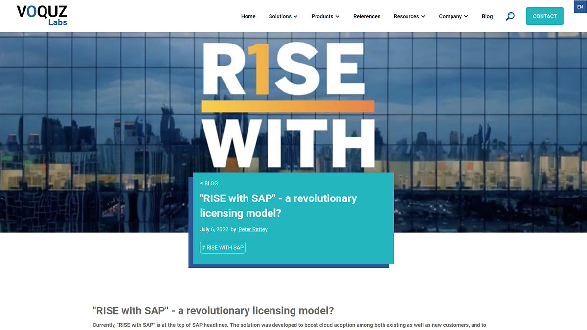 rise-with-sap-a-revolutionary-licensing-model
